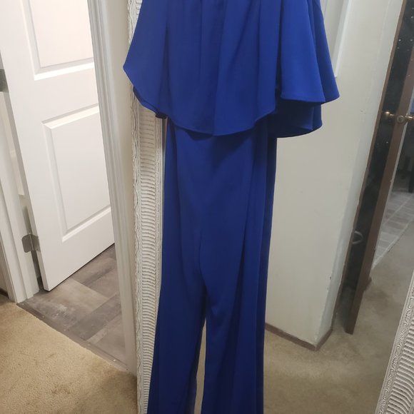 Zara Women's Cobalt Blue Jumpsuit - Picture 4 of 4